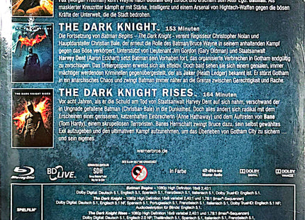 The Dark Knight Trilogie [Blu-ray] 5- Disc Special Edition NEU #54