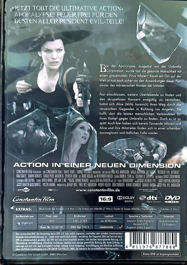 Resident Evil Afterlife - DVD - #01