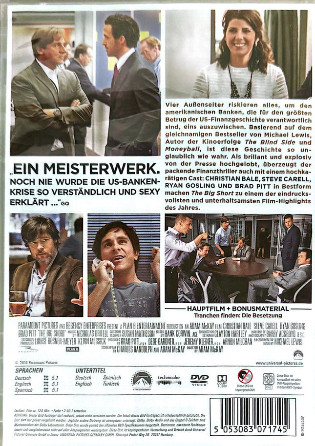 The Big Short - DVD - #01