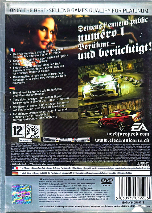 Need for Speed Most Wanted platinum [PS2] #54