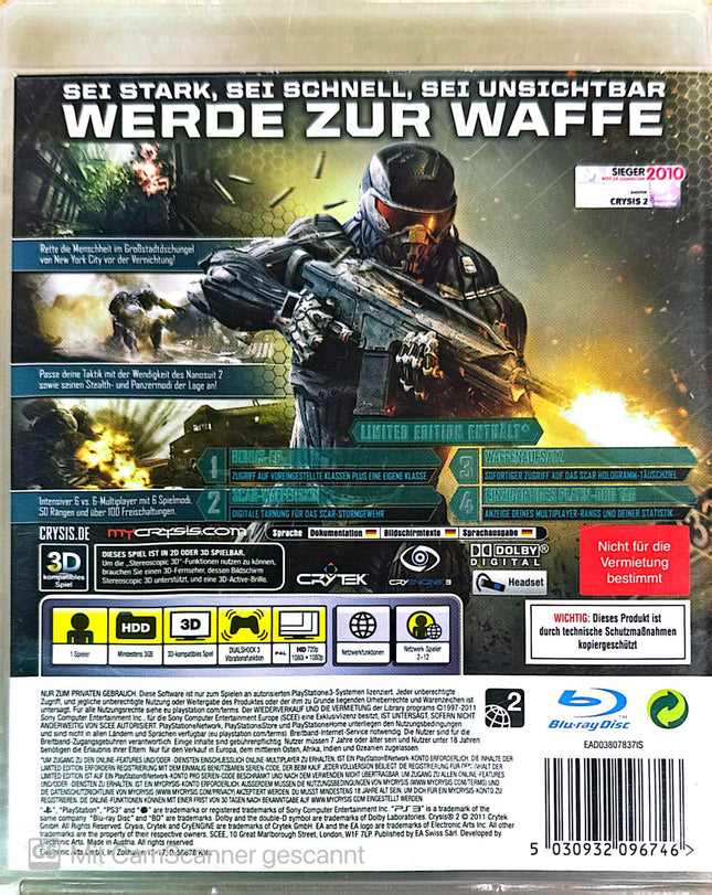 Crysis 2 Limited Edition [PS3] #05