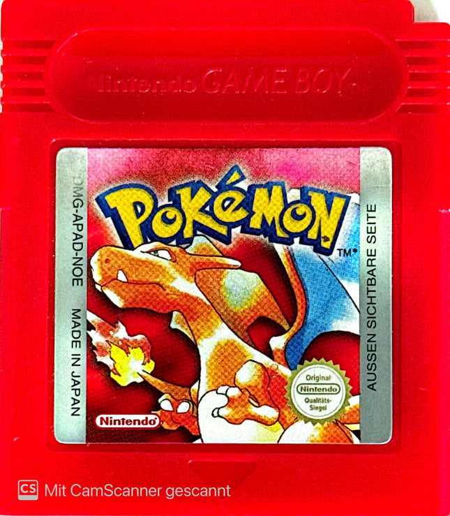 Pokémon [Nintendo] Gameboy rote Edition #01
