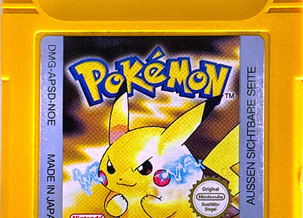 Pokémon [Nintendo] Gameboy gelbe Edition #01