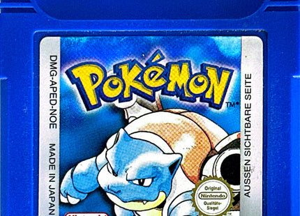 Pokémon [Nintendo] Gameboy blaue Edition #01