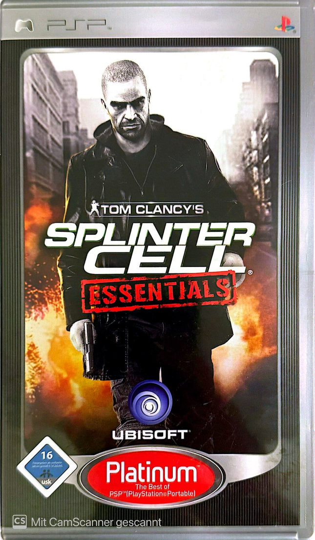 Splinter Cell essentials platinum PSP #58