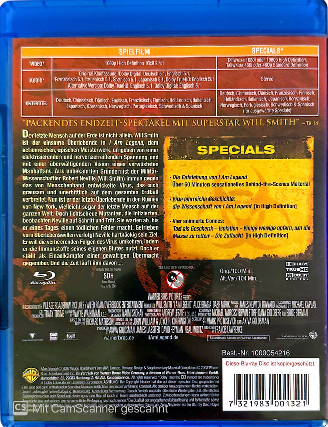 I am Legend Blu-ray #58