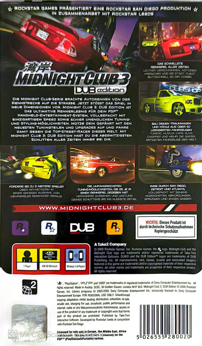 Midnight Club 3 Dub Edition PSP #58