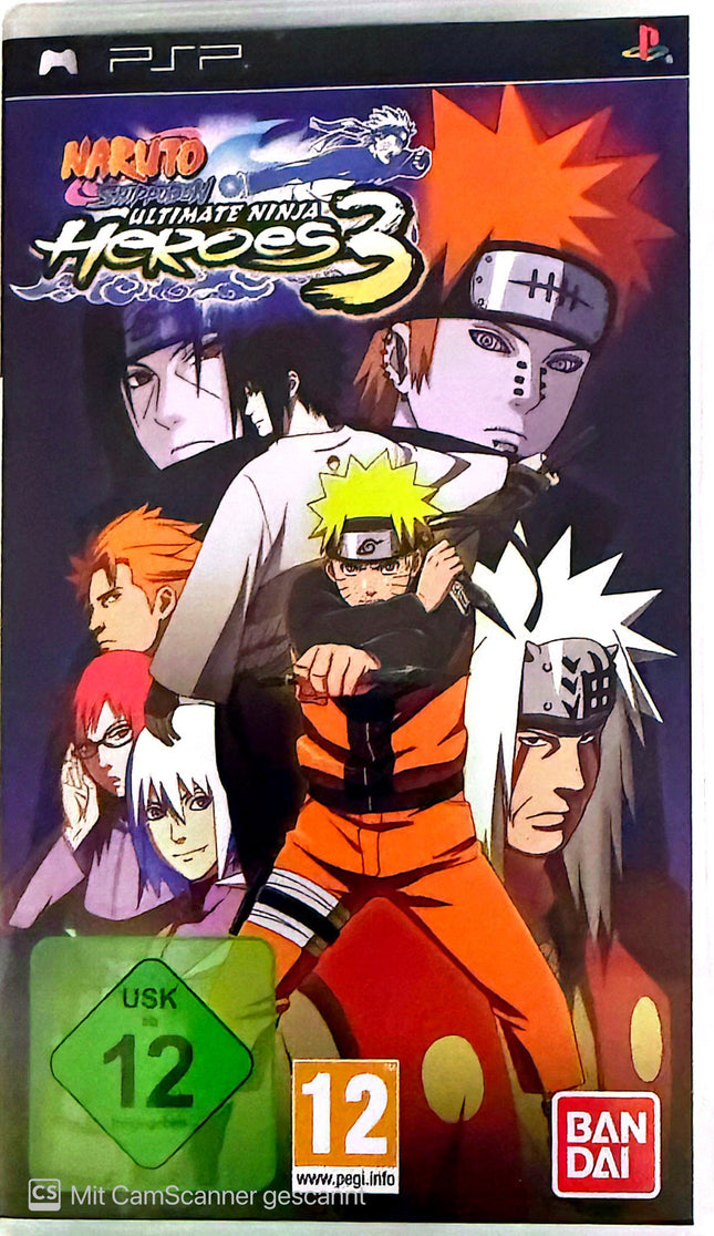 Naruto Ultimate Ninja Storm Hereos 3 PSP #58