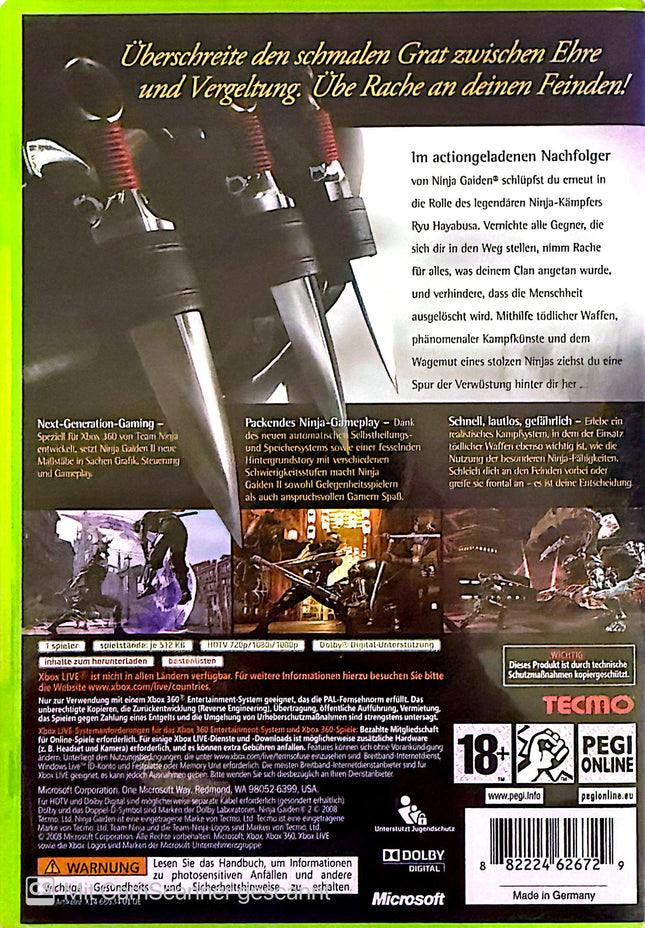 Ninja Gaiden 2 Xbox 360 #59