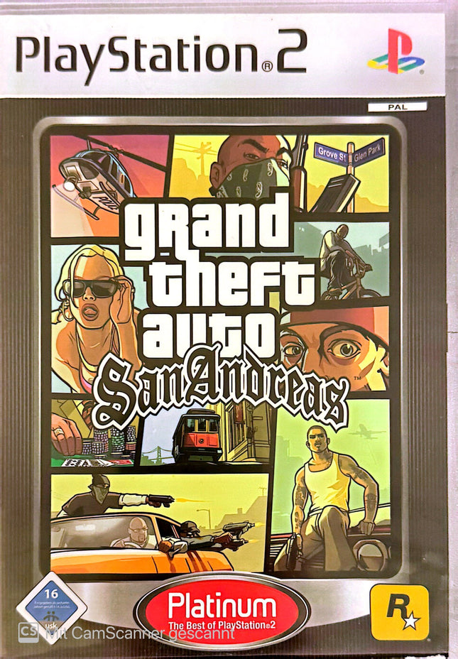 GTA San Andreas platinum PS2 #60