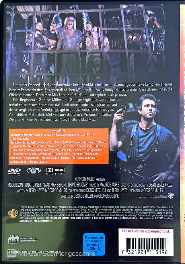 Mad Max Jenseits der Donnerkuppel DVD #61