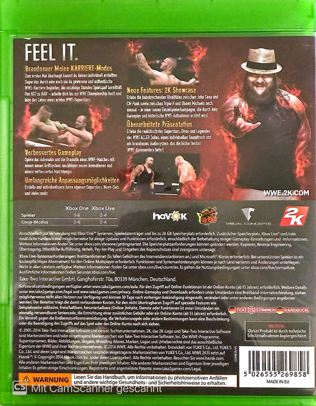 Wrestling 2k15 Xbox One #61