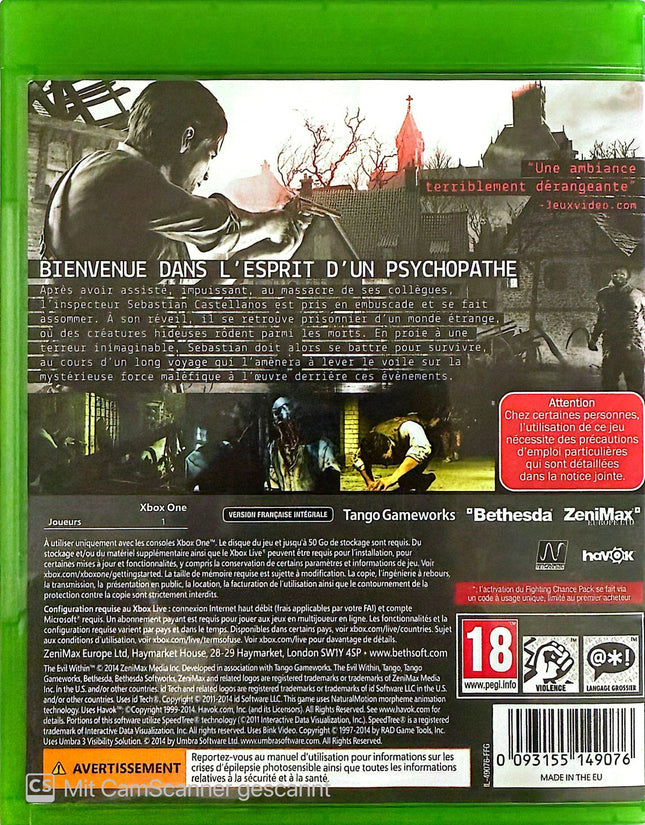 The Evil within Xbox One #61