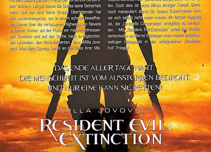 Resident Evil Extinction Steelbook DVD #15