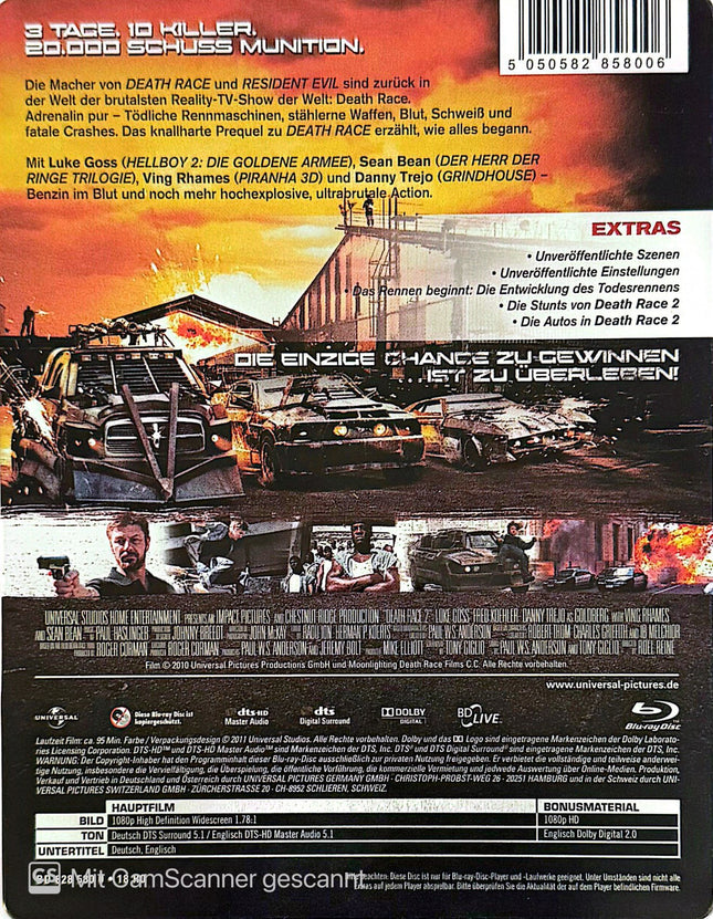 Death Race 2 Blu-ray Steelbook #15