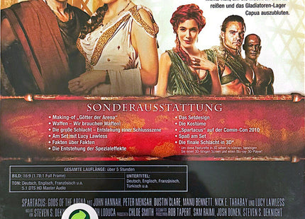 Spartacus Gods of the Arena Blu-ray neu Complette Season 1 #15