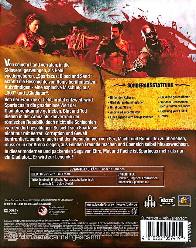 Spartacus Blood and Sand Blu-ray Komplette Season 1 #15