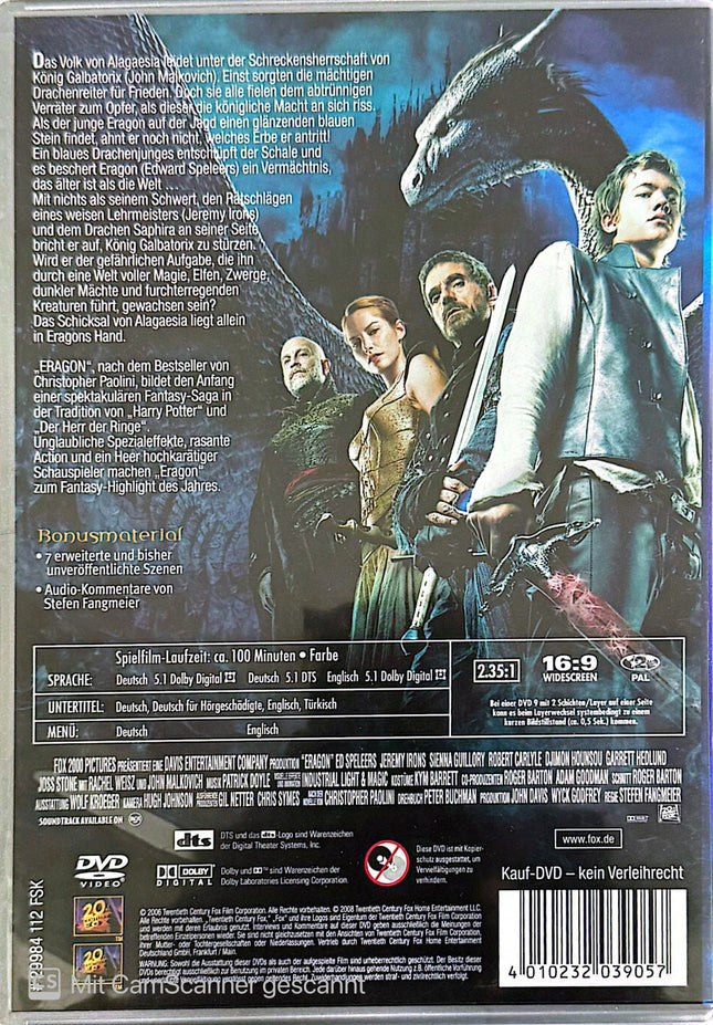 Eragon das Vermächntis der Drachenreiter DVD #04