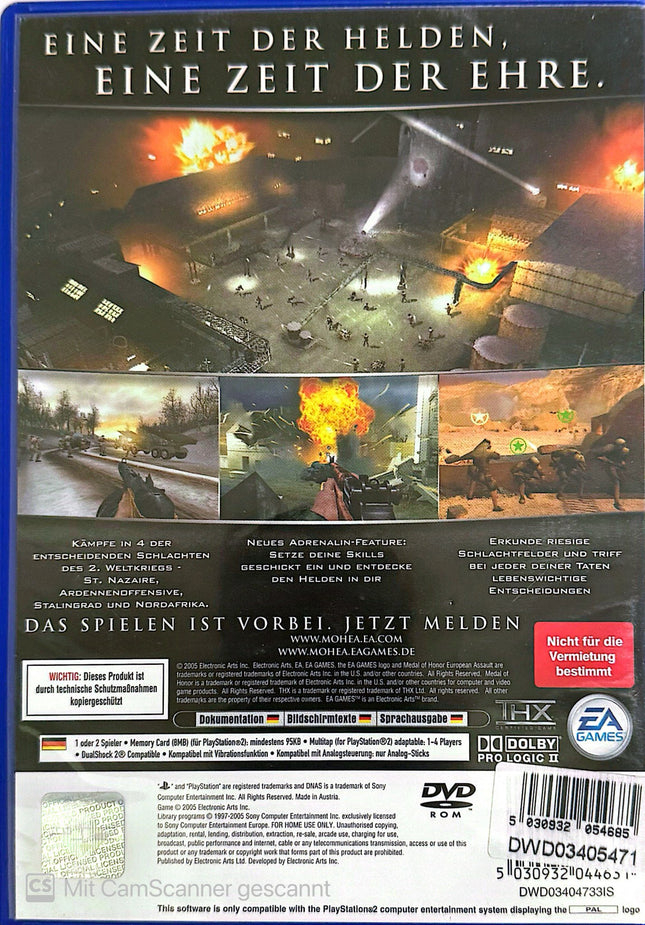 Medal of Honor European Aussault PS2 #59