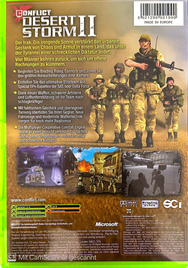 Desert Storm 2 Conflict [Xbox Classic] #33