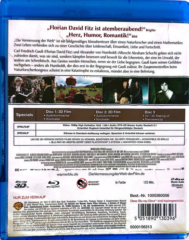 Die Vermessung der Welt in 3D Blu-Ray #38