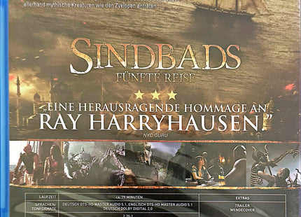 Sindbads fünfte reis Blu-ray NEU #38