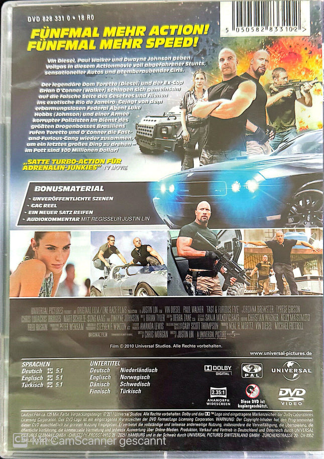 Fast and Furios 5 DVD #36