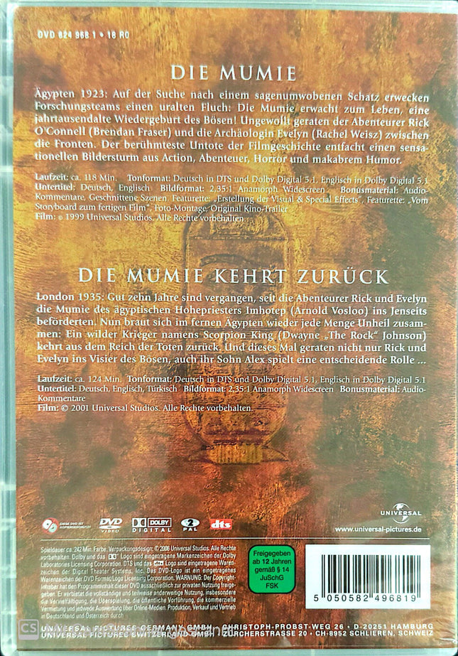 Die Mumie kehrt zurück DVD #36