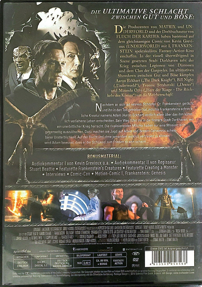 1. Frankenstein DVD #47
