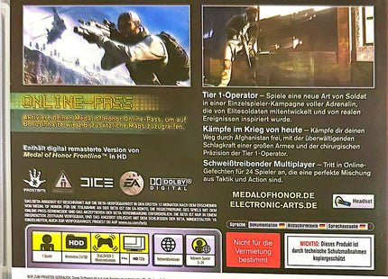 Medal of Honor Limited Edition PS3 #01