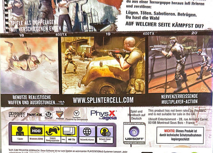 Splinter Cell Double Agent PS3 #01
