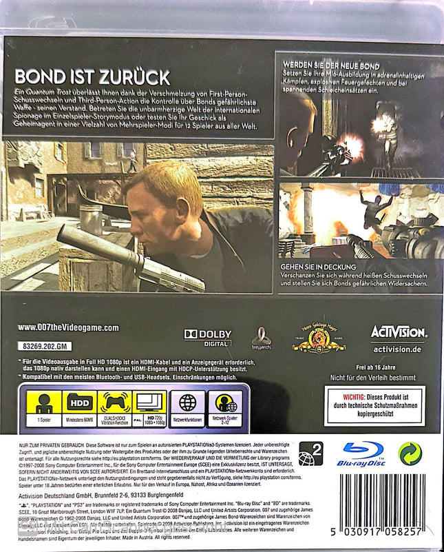 007 Ein Quantum Trost PS3 #31