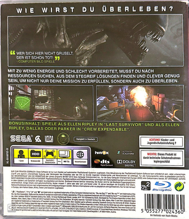 Alien Isolation PS3 #03