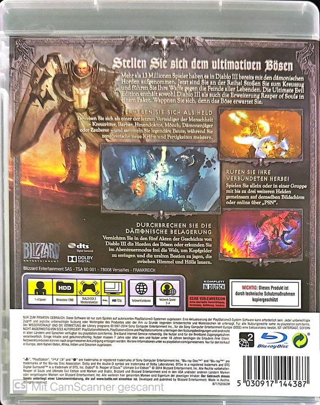 Diablo Reaper of Souls PS3 #01