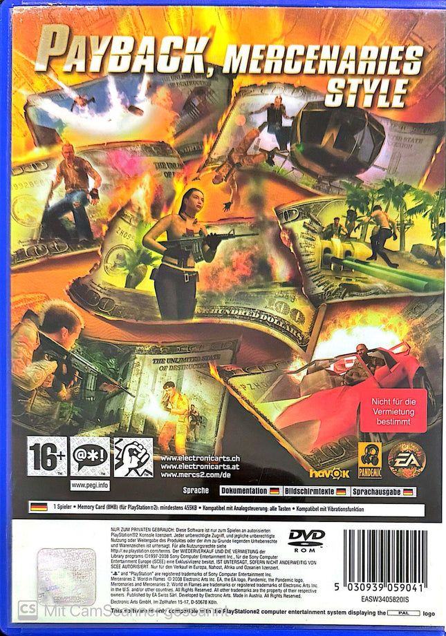 Mercenaries 2 World in Flames PS2 #05