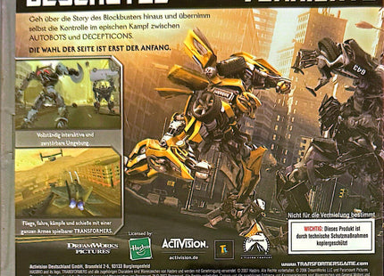 Transformers the game platinum PS2 #06