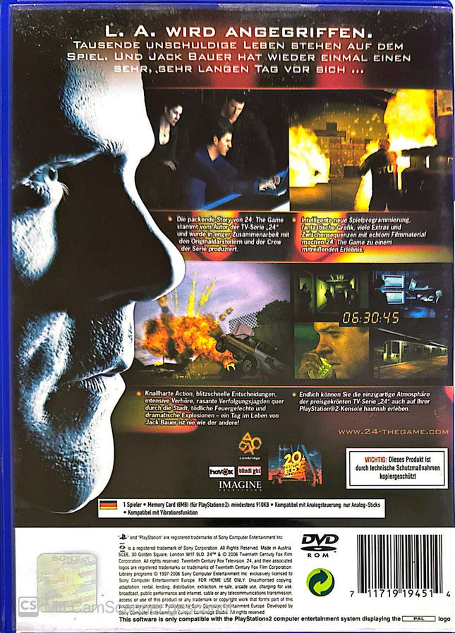 24 the Game PS2 #07