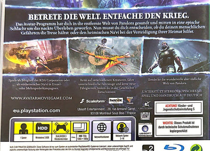 Avatar das Spiel PS3 #04