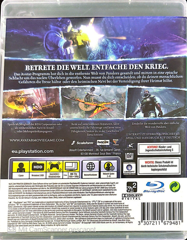Avatar das Spiel PS3 #04