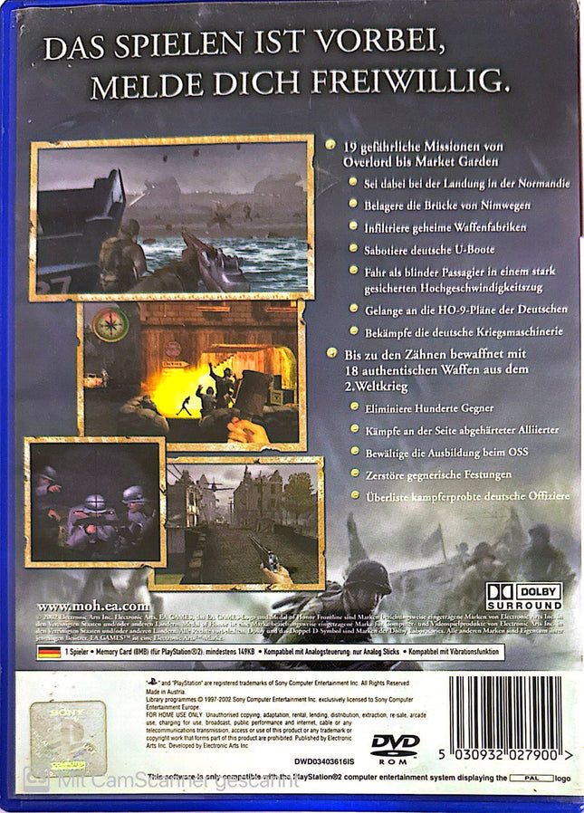 Medal of Honor Frontline PS2 #08