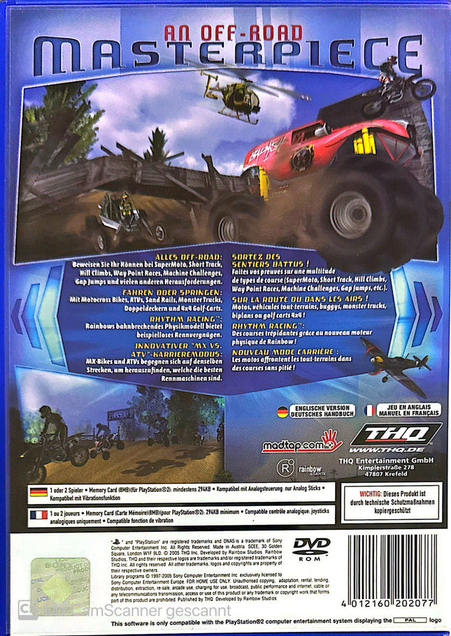 MX vs ATV Unleashe PS2 #08