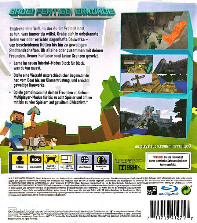 Minecraft [PS3] #01