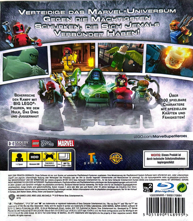 Lego Marvel Super Hereos [PS3] #01