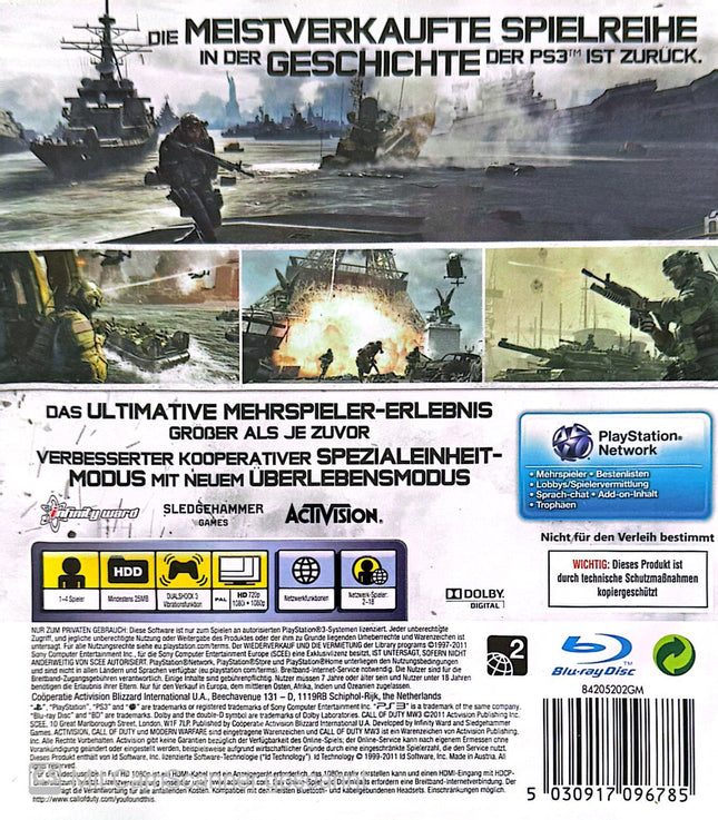 Call of Duty Modern Warfare 3 MW3 [PS3] #18