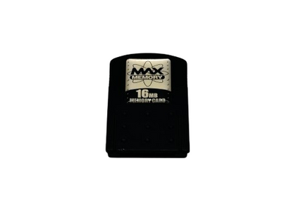 Memory Card Playstation 2 PS2 16 MB schwarz Dritthersteller MAX MEMORY #02