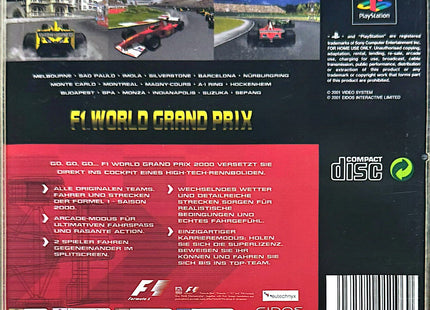 Formel 1 World Grand Prix F1 [PS1] Playstation 1 #51