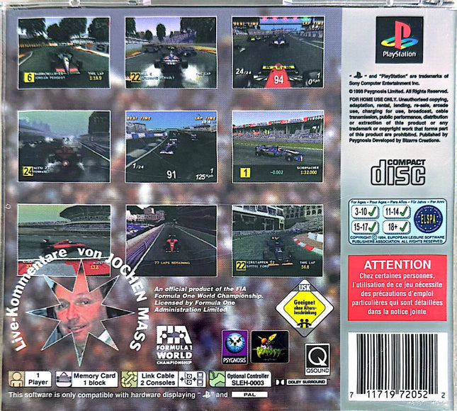 Formel 1 platinum [PS1] Playstation 1 #51