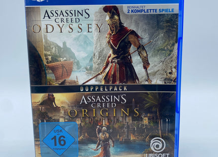 Assassins Creed Doppelpack Odyssey + Origins PS4 #03