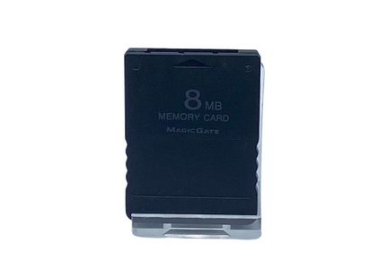 Memory Card 8MB PS2 MagicGates schwarz #02