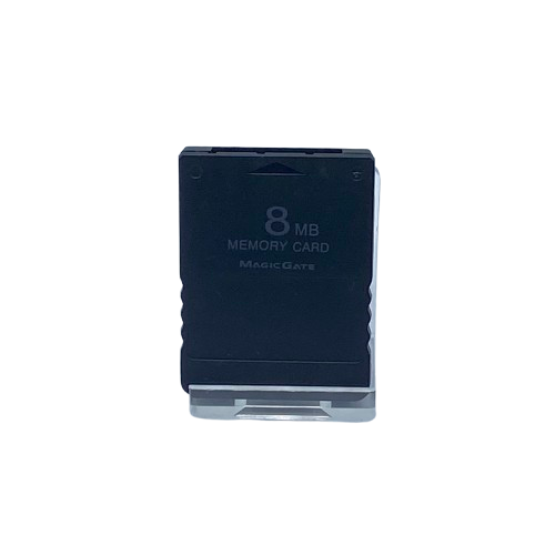 Memory Card 8MB PS2 MagicGates schwarz #02